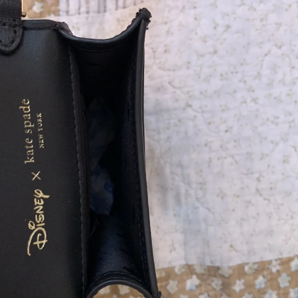 Kate Spade Bag, NWT, Minnie Crossbody, Disney x, Black with White Dots - Picture 13 of 13